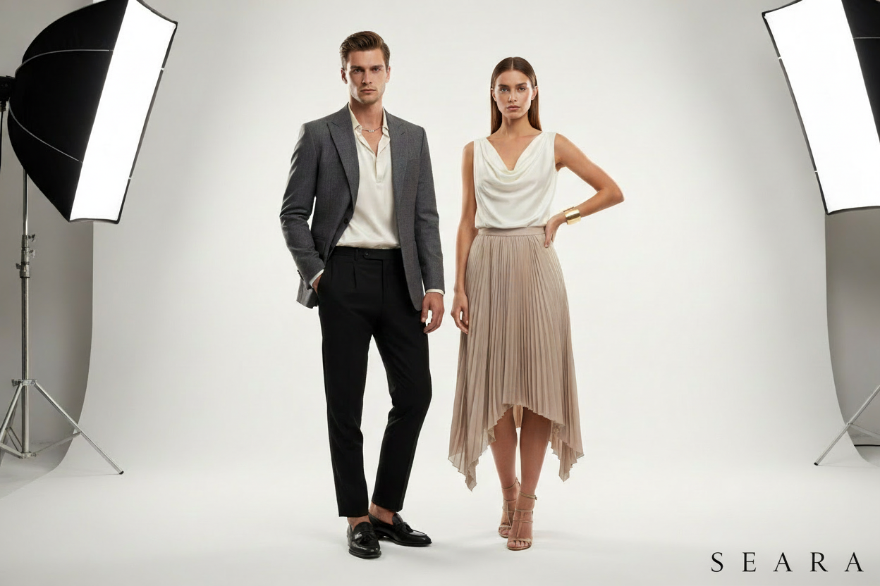 add brand name "SEARA" in corner